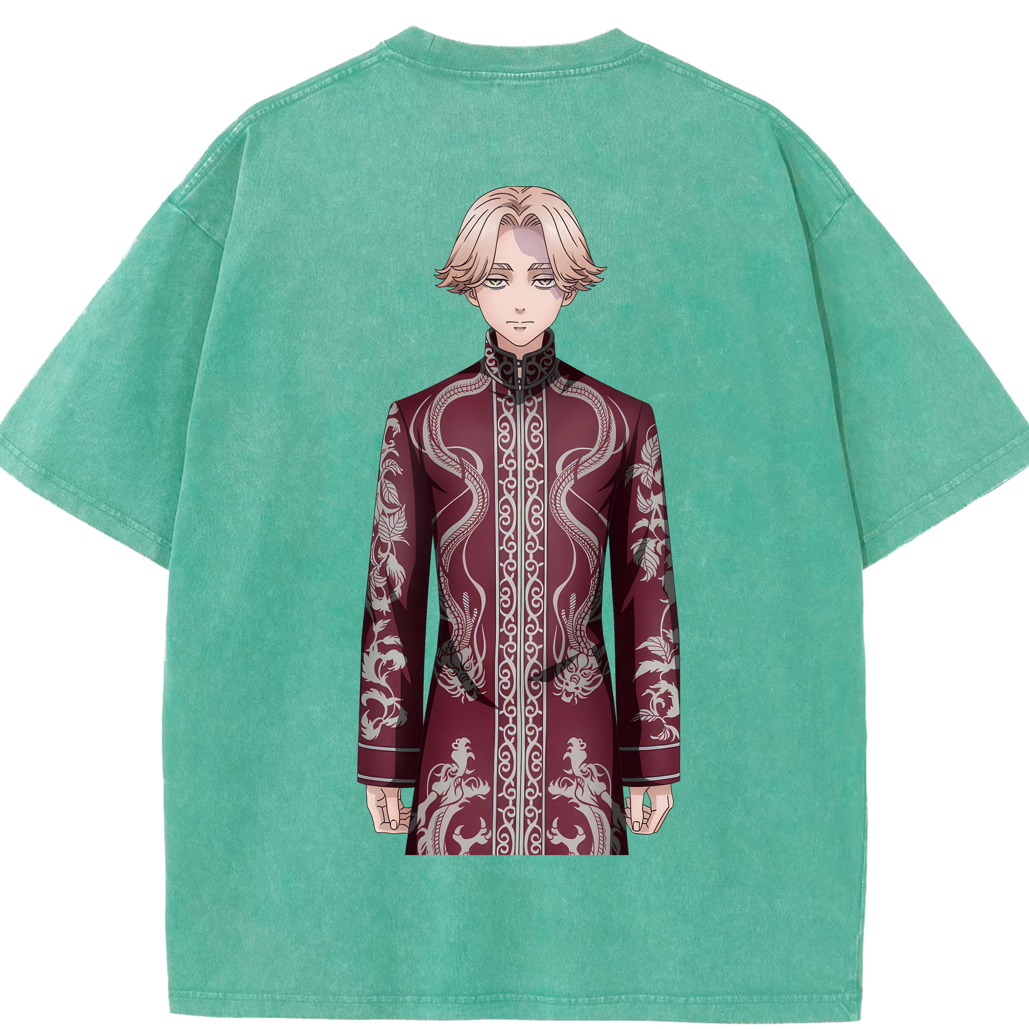 （画像用） 東京リベンジャーズ Tokyo Revengers 綿100% ヴィンテージ風 半袖Tシャツ（背面プリント）